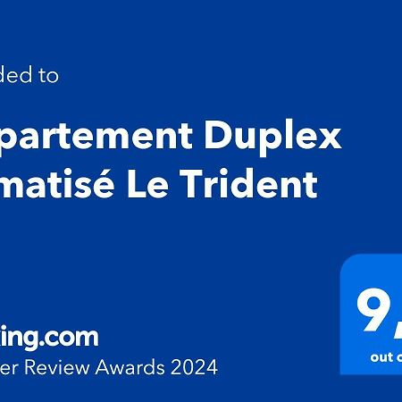 Appartement Duplex Climatise Le Trident Сент-Марі-де-ла-Мер Екстер'єр фото