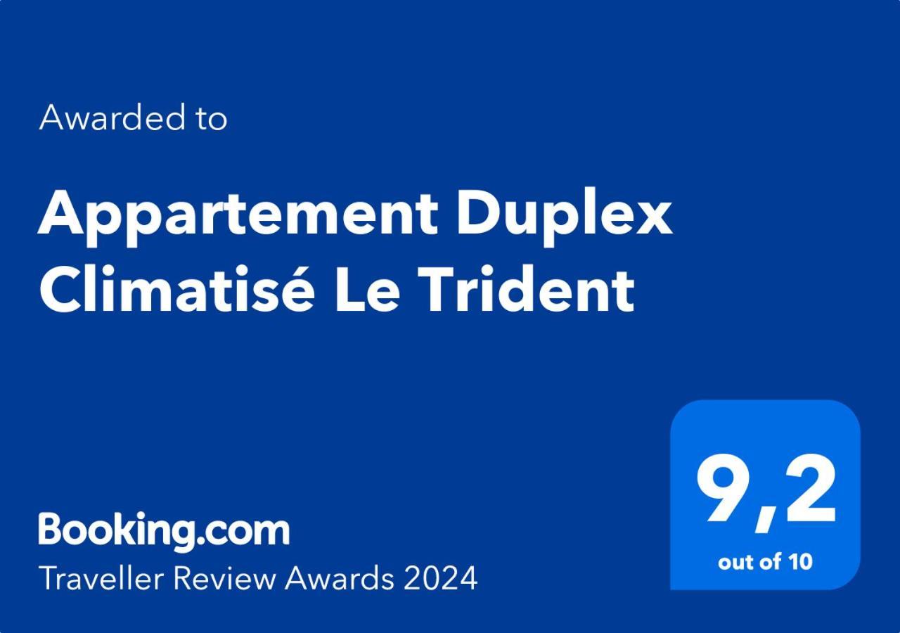 Appartement Duplex Climatise Le Trident Сент-Марі-де-ла-Мер Екстер'єр фото