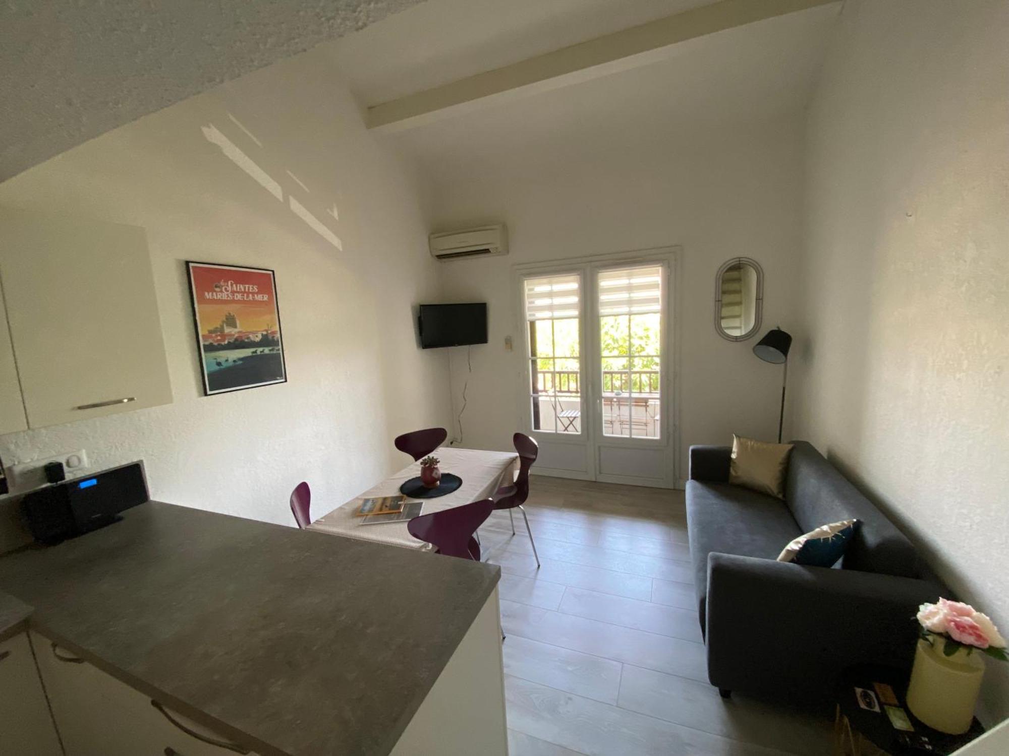 Appartement Duplex Climatise Le Trident Сент-Марі-де-ла-Мер Екстер'єр фото