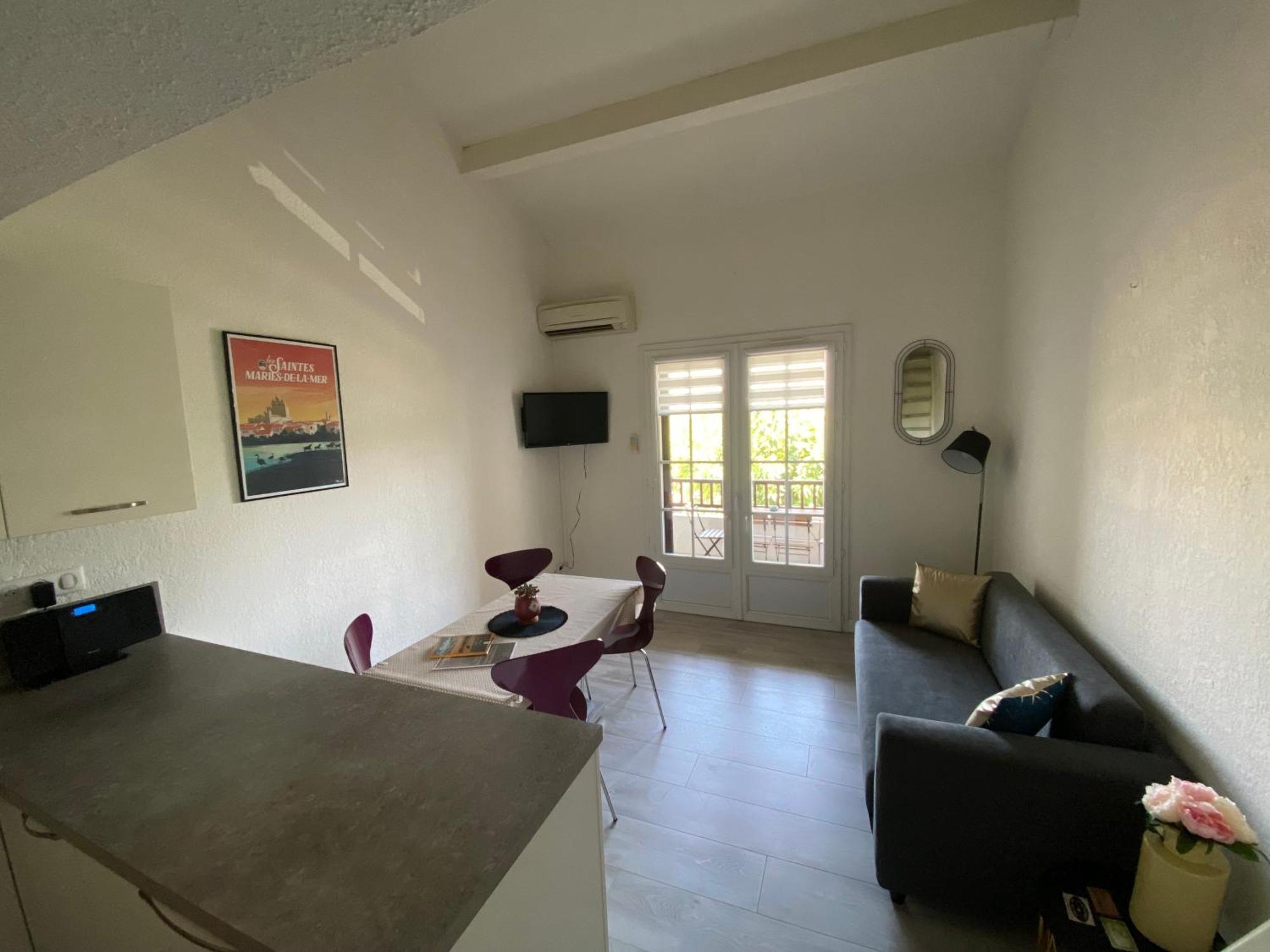 Appartement Duplex Climatise Le Trident Сент-Марі-де-ла-Мер Екстер'єр фото